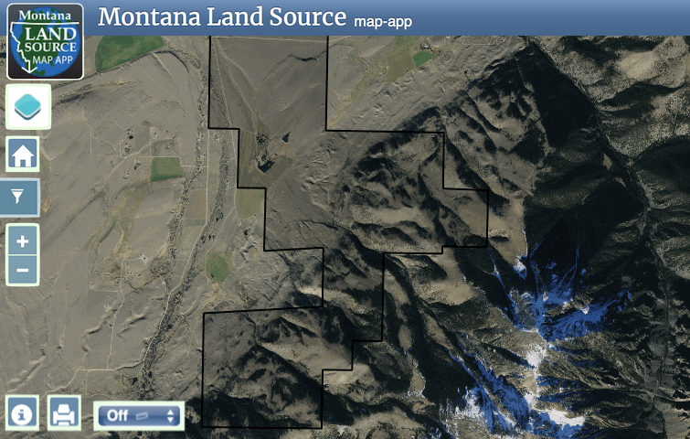 Twilight Peak Ranch map image
