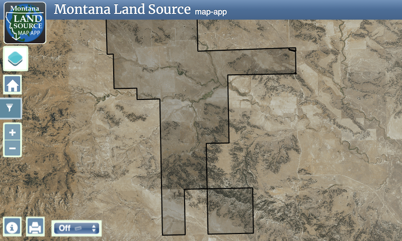 Two Bit Ranch map image