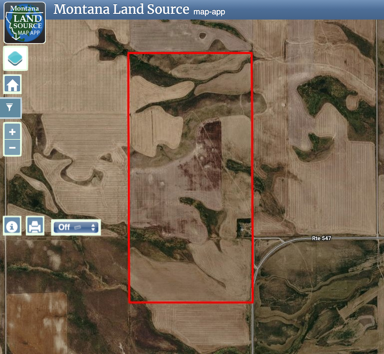 Upland Edge map image