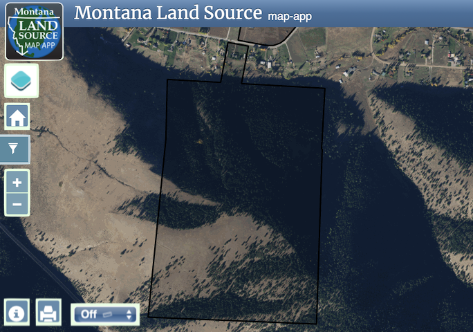 Upper Miller Creek map image