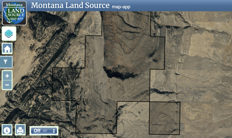 Wallrock Ranch map image