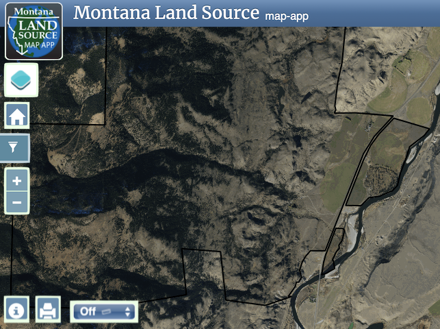 West Creek Ranch map image