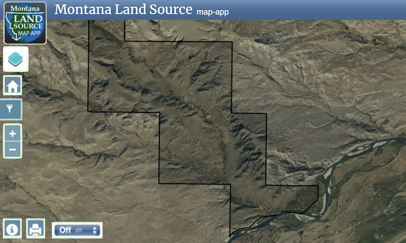 West Fork Ranch map image