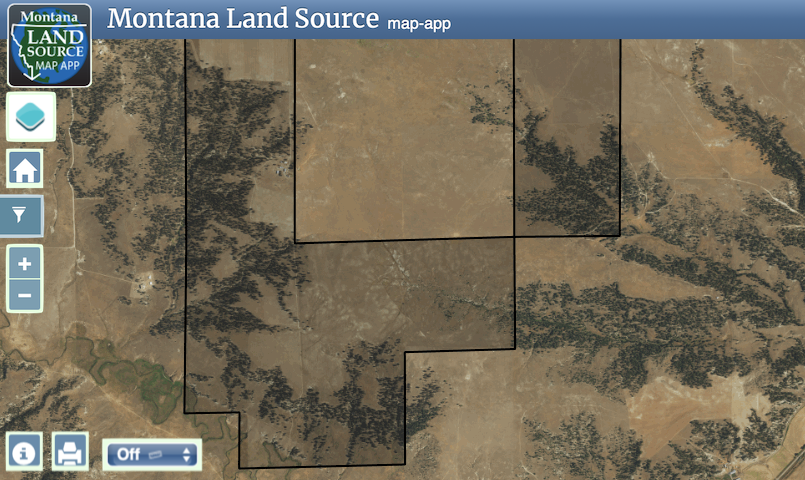 West Wind Ranch map image