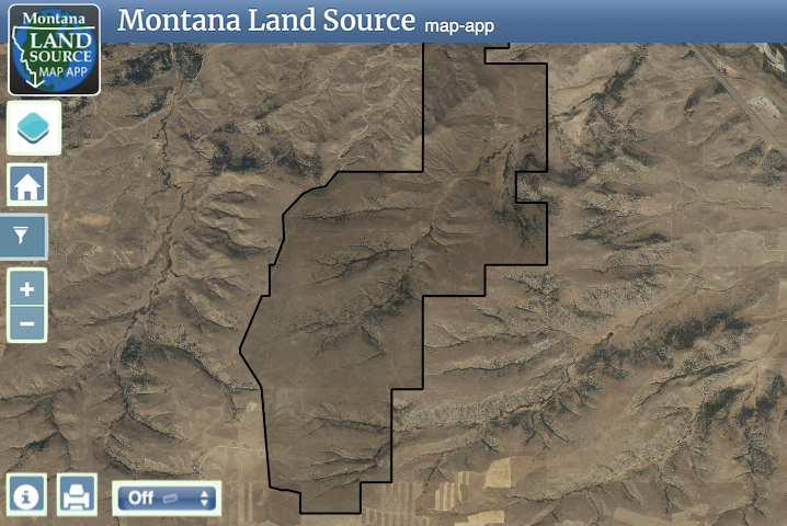 Whistle Creek Ranch map image