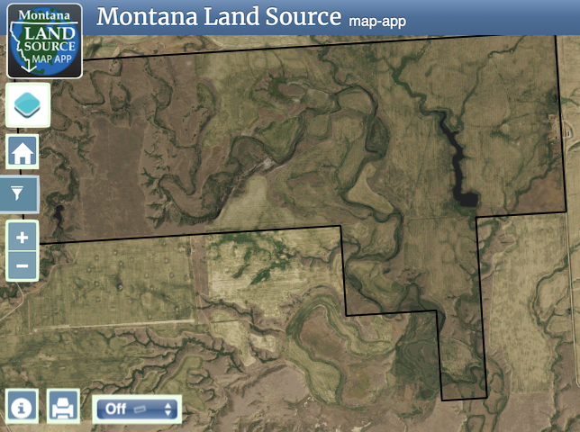 Wolf Creek Bird Santuary map image