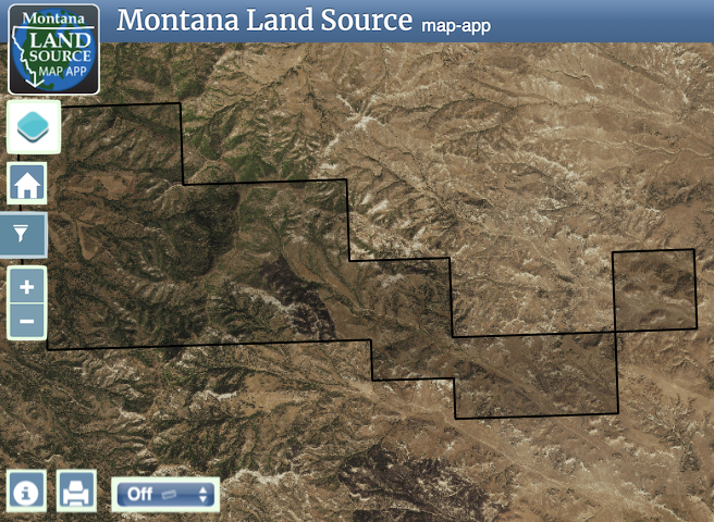 Wolf Mountain Ranch map image