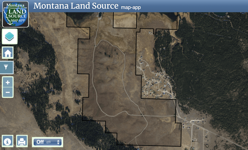 Yellowstone Ranch Preserve map image