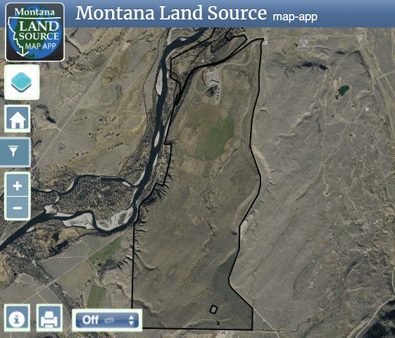 Yellowstone Springs Ranch map image