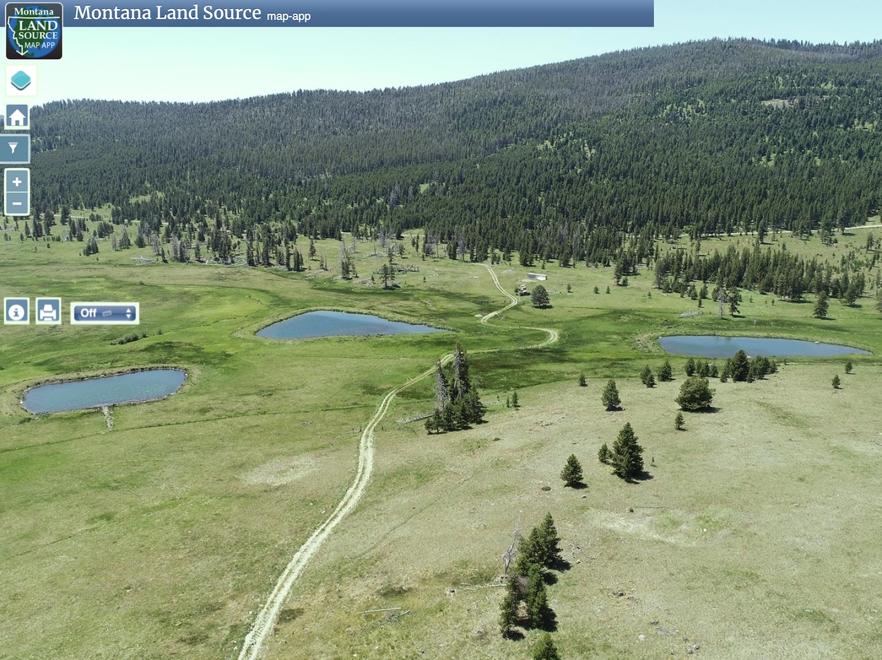 Hope Creek Ranch map image