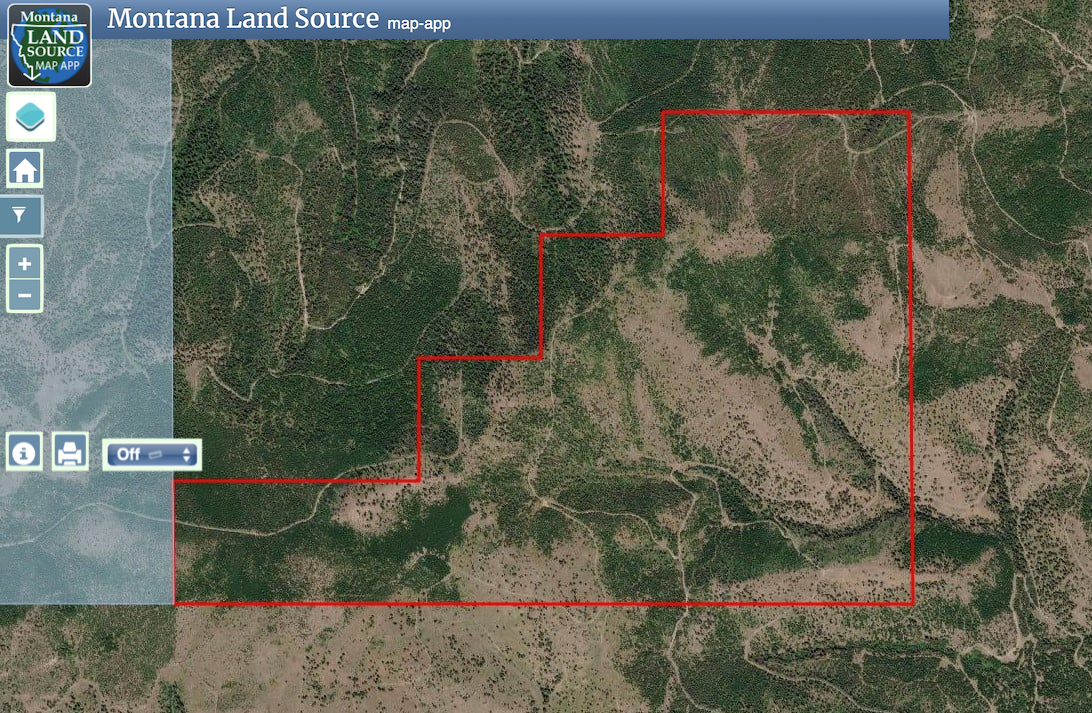 Tract 8,9,10 Garnet Range map image