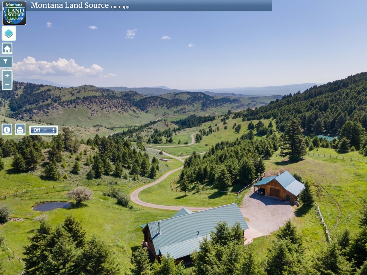 Sky Band Retreat map image