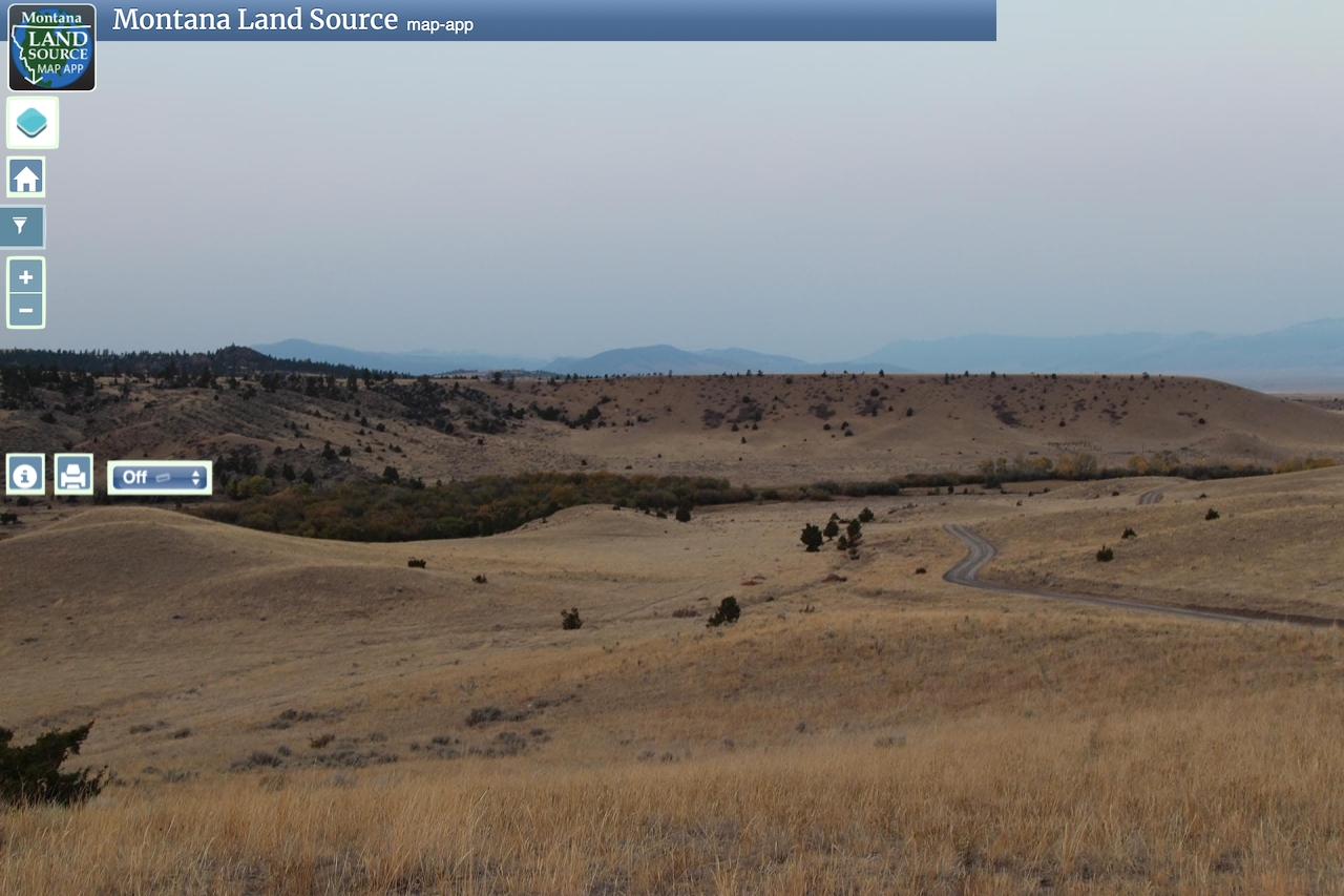 Little Fish Creek Road map image
