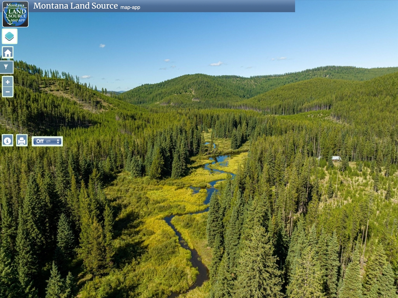 Logan Creek Road map image