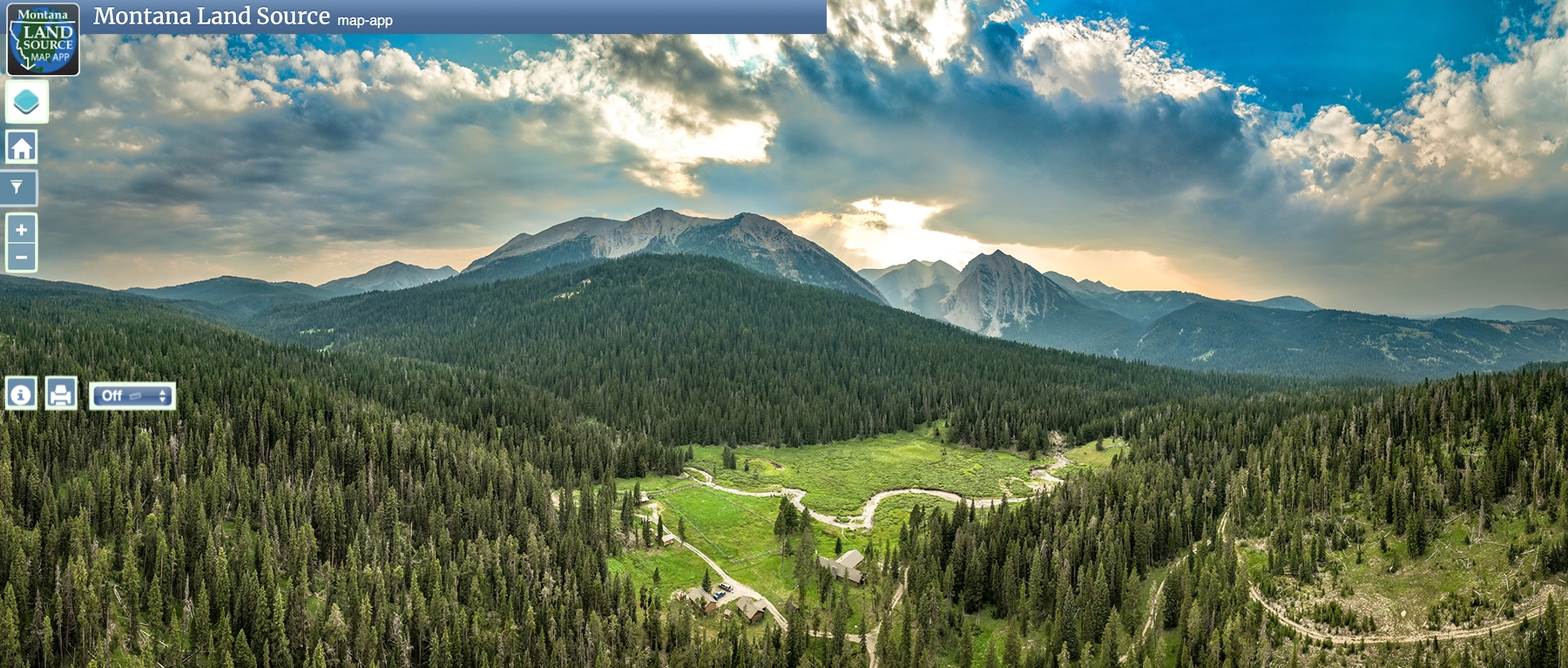 Trapper's Cabin Ranch map image