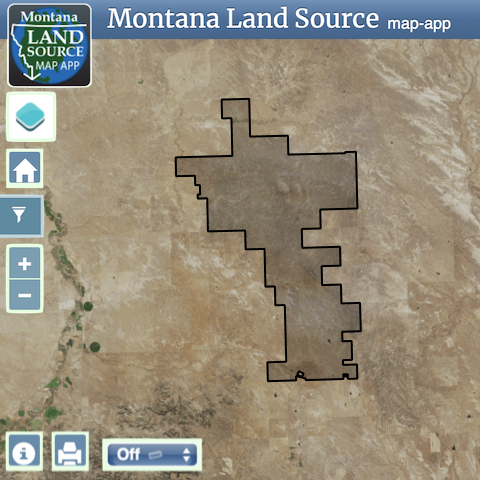 Antelope Creek Ranch map image