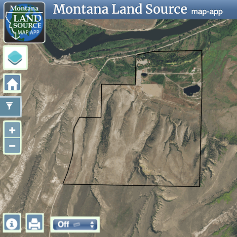 Auction - Headwaters Ranch map image