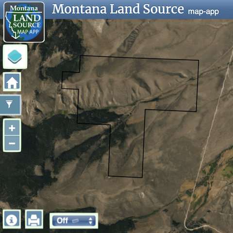 Bannock Pass Ranch map image