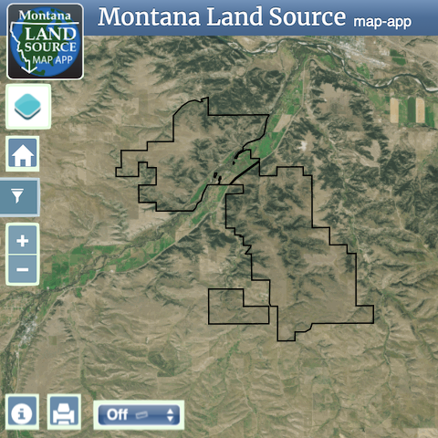 Beartooth Ranch map image