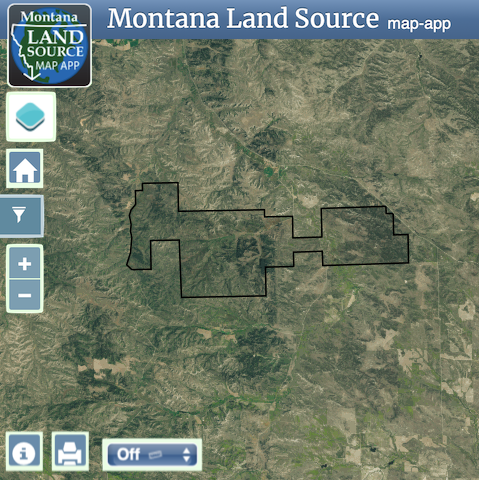 Bull Mountain Ranch map image