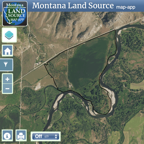 Colter’s Run Ranch map image