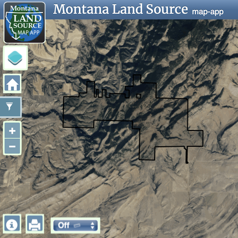 Crazy Elk Ranch map image