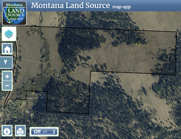 Dalton Mountain Ranch map image