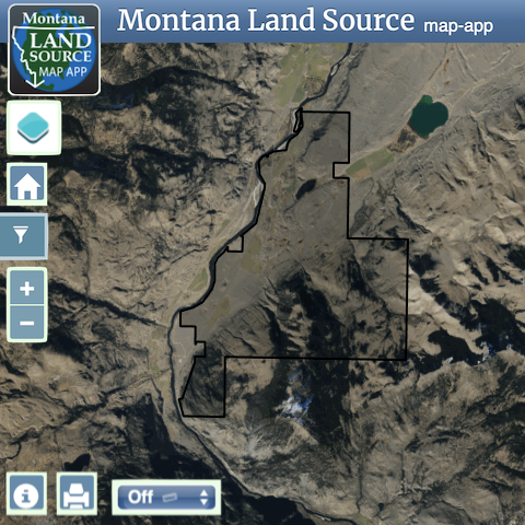 Dome Mountain Ranch map image