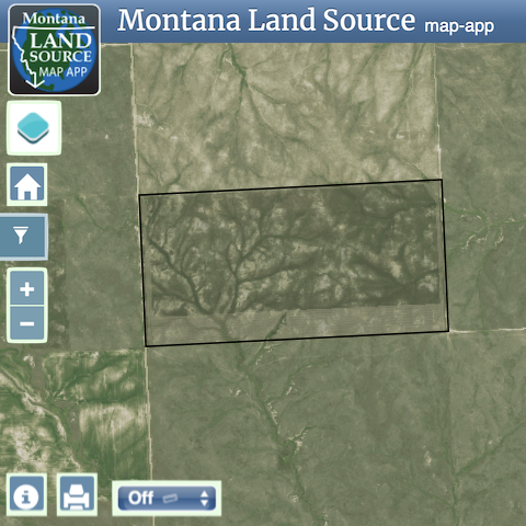 Dream Hunting Property Bordering State Land And Block Management map image