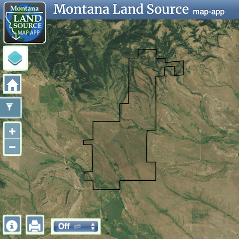 Elk Canyon Ranch map image
