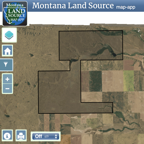 Getten Summer Grazing Land Auction map image