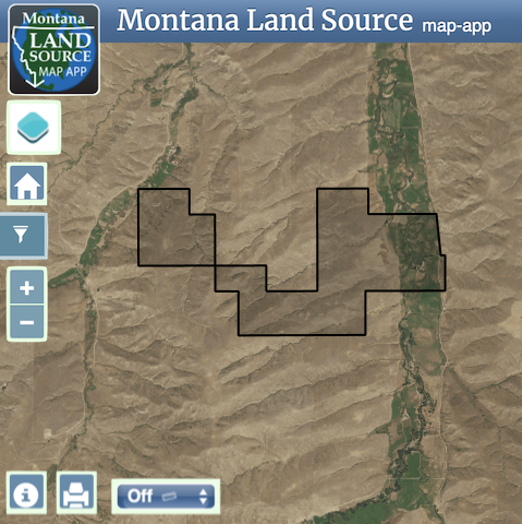 Glantz Ranch map image