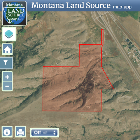Hidden Springs Ranch map image
