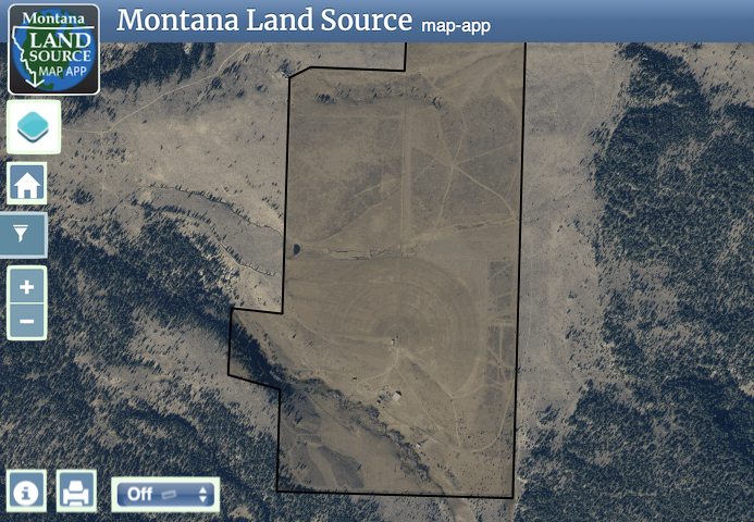 Highland Mountain Ranch map image