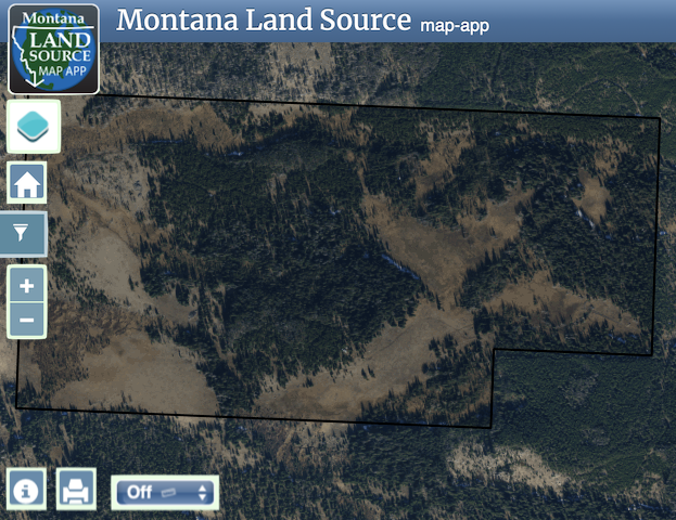 Highland Mountain Ranch map image