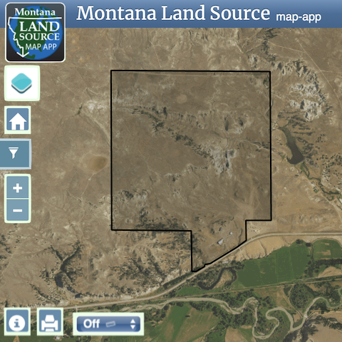 Horse Ranch for Sale map image