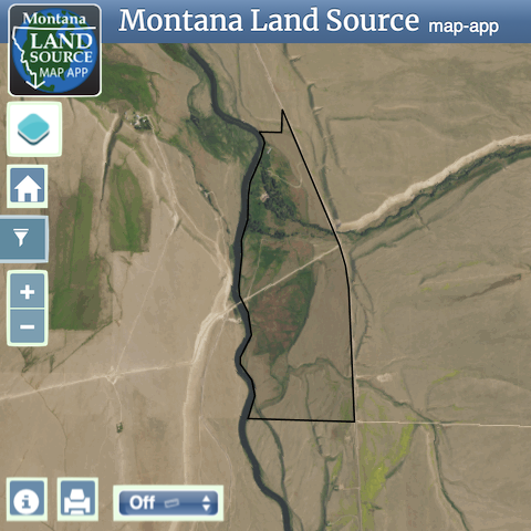 Indian Creek Ranch map image