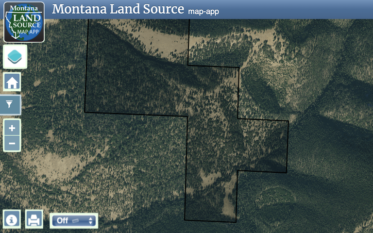 Little Blackfoot Valley Ranch Property - 1/3 Interest map image