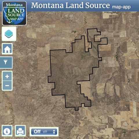 Lone Pine Ranch map image