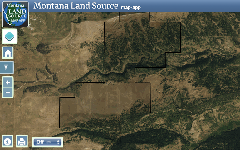 McCartney Springs Mountain Ranch map image