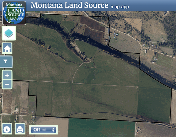 Mytty Angus Ranch - Headquarters map image
