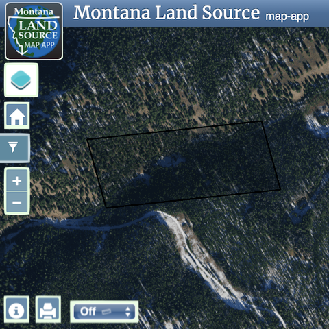 Old Saginaw Lode Mining Claim map image