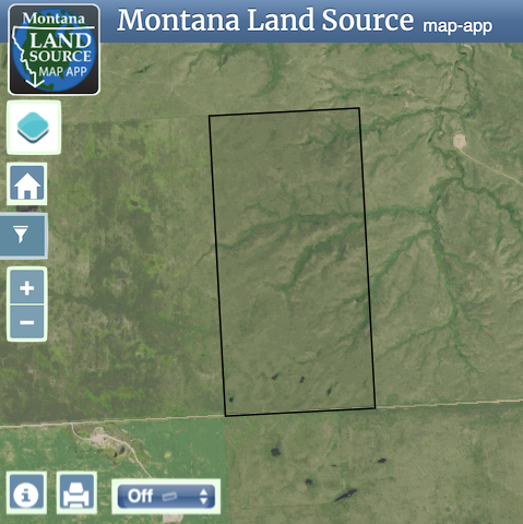 Pasture Property With Potential Tillable Soil Types map image