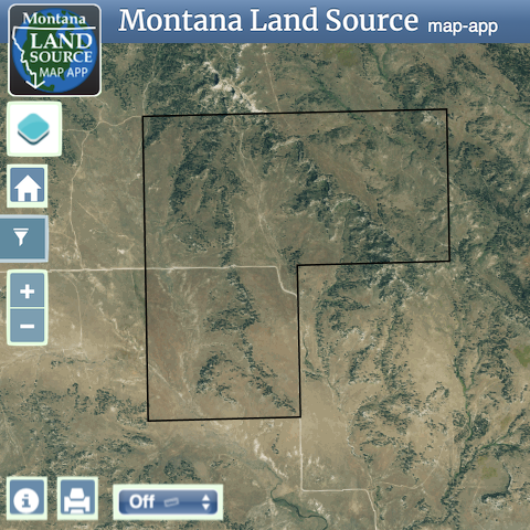 Pastureland with Abundant Wildlife and BLM Lease Option map image