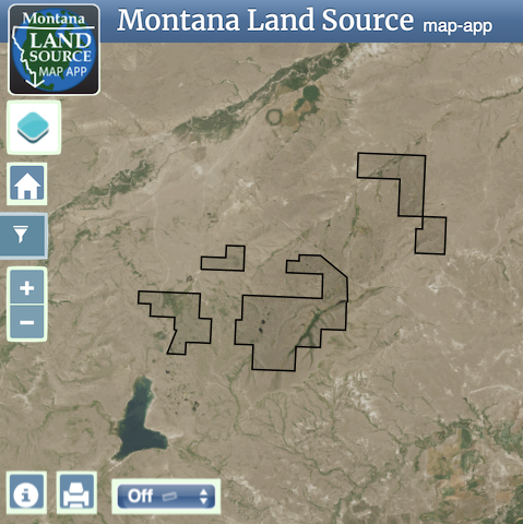 Rocky Mountain Irrigated Farm map image