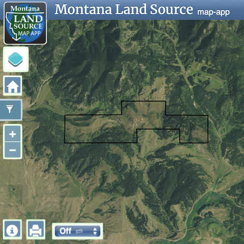 Ruby Ridge Ranch map image