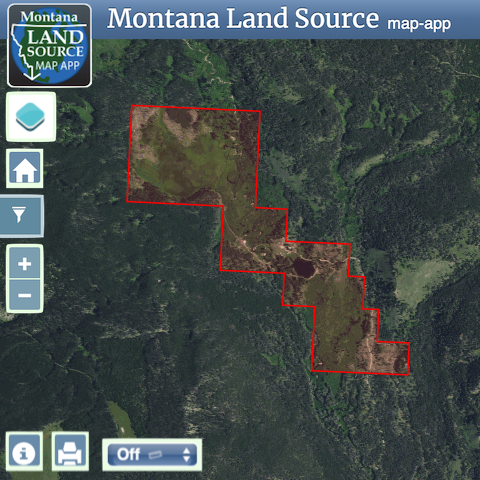 Sundance Ranch on La Marche Creek map image