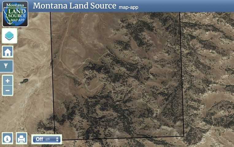Wyant Coulee Road map image