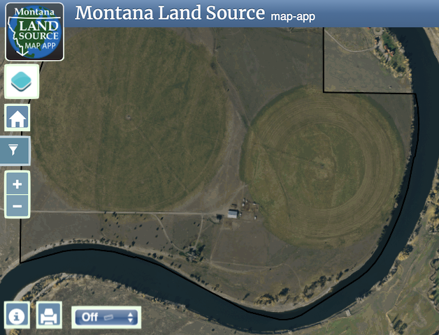 Yellowstone River Ranch map image