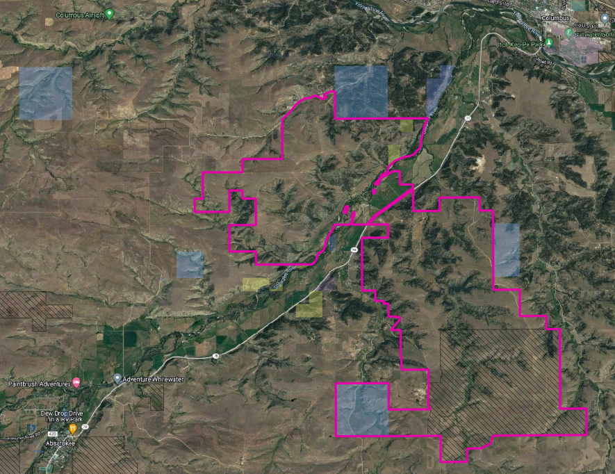Beartooth Ranch map